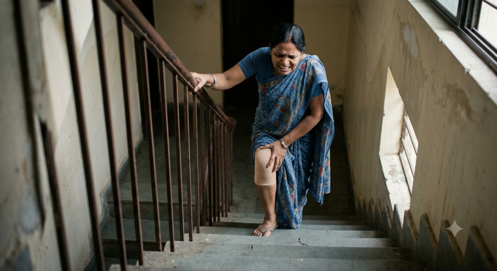 Knee Pain While Climbing Stairs: Causes and Treatment Options in Kolkata