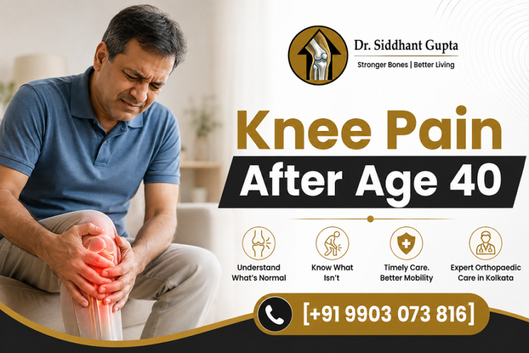 Knee Pain After Age 40: What’s Normal and What Isn’t?