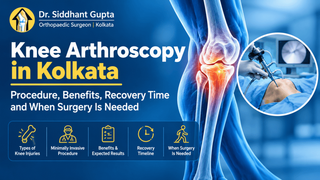 Knee Arthroscopy in Kolkata: Procedure, Benefits, Recovery Time and When Surgery Is Needed